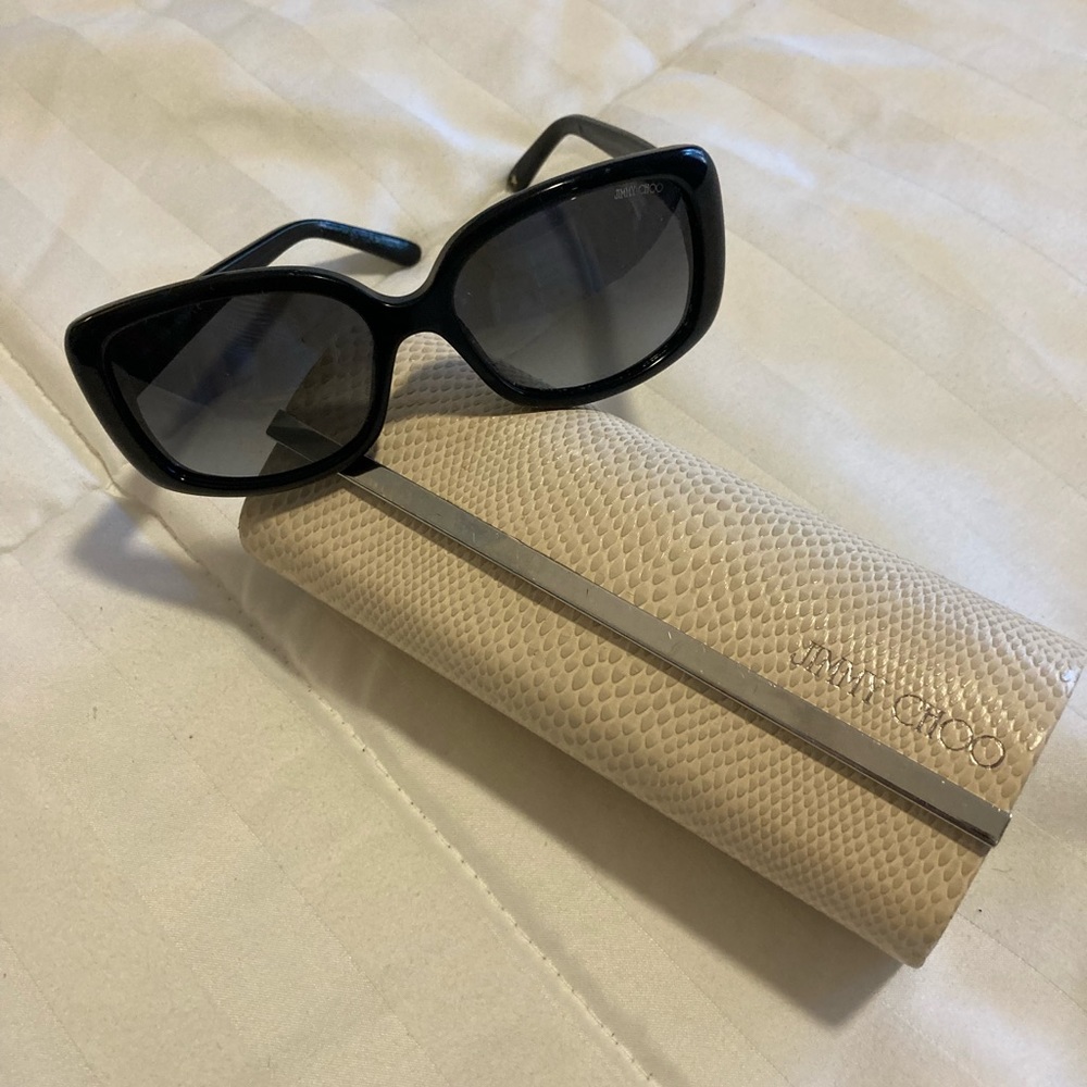 JIMMY CHOO Malinda/S black sunglasses